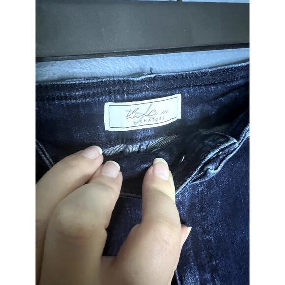 Kancan Signature Mid-Rise Ankle Skinny Women's Size 36 Distressed Stretch Jeans - Picture 8 of 11